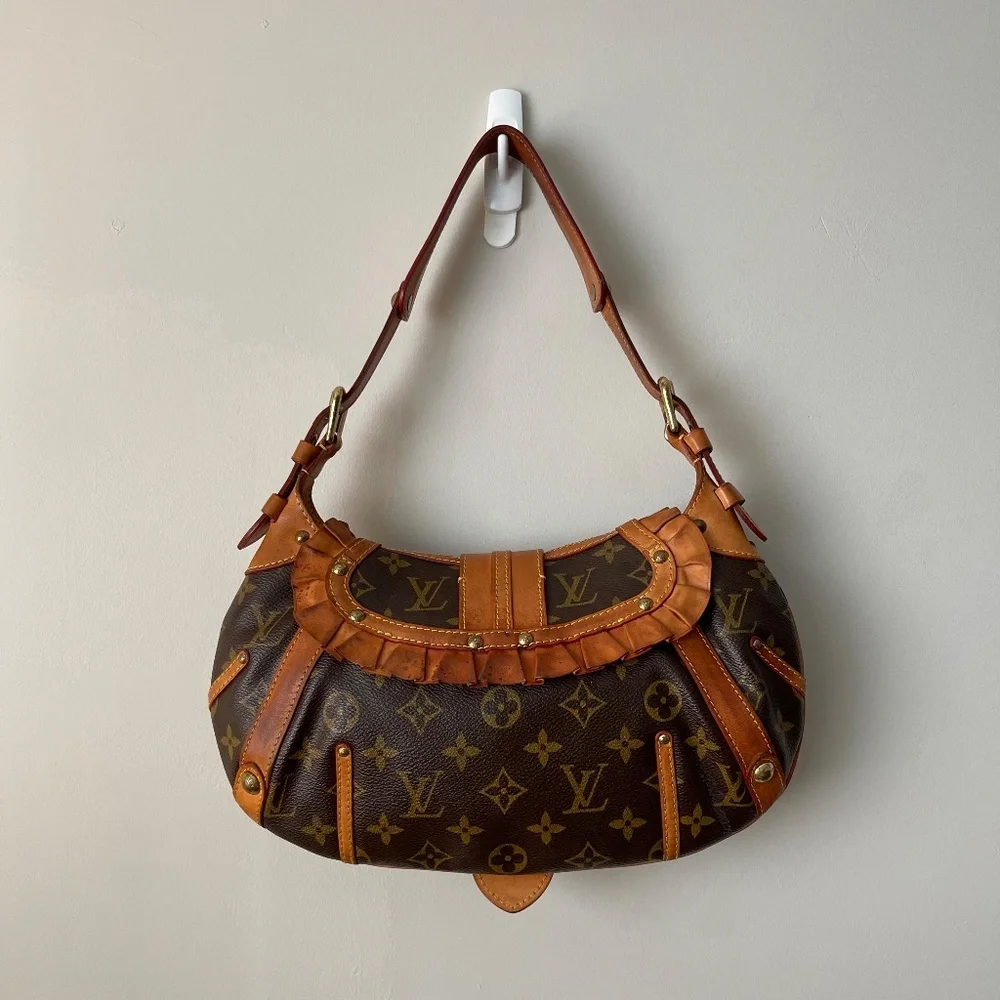 RARE Louis Vuitton Leonor Bag in Monogram - Picture 5 of 15